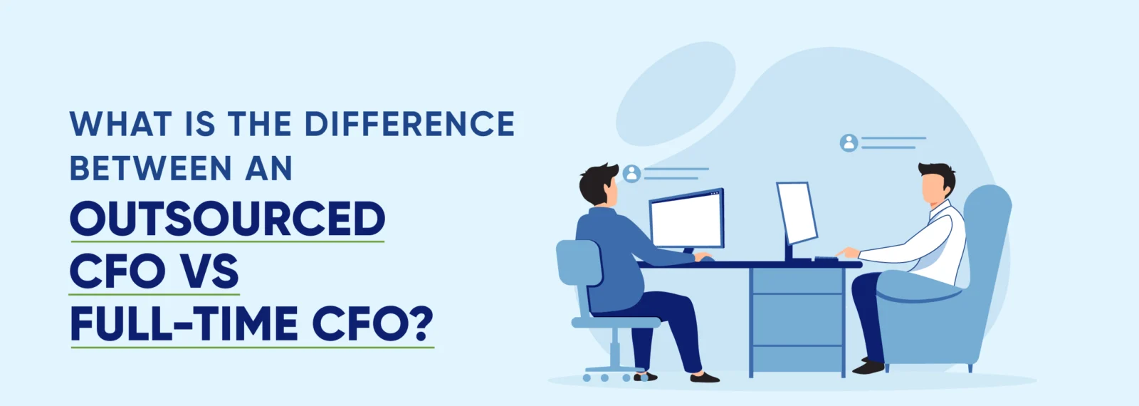 Difference Between an Outsourced CFO and Full-Time CFO Cover