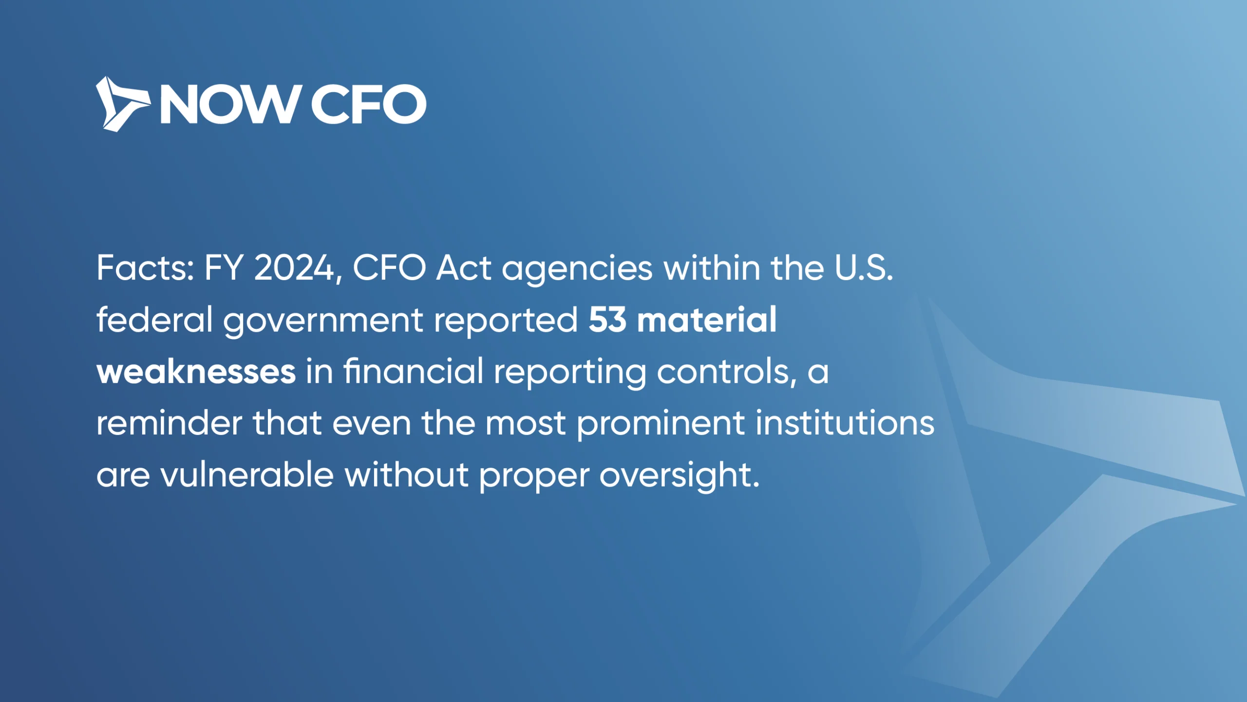 Importance of Internal Controls Stats