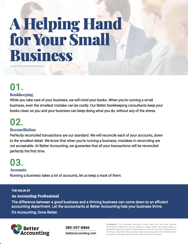 A helping hand for your small business