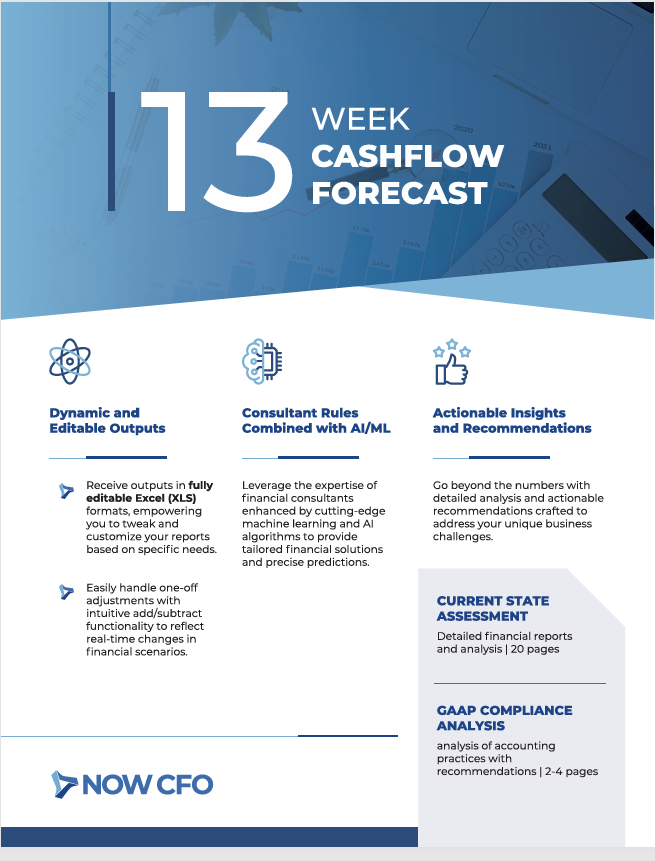 13 Week Cashflow Forecast