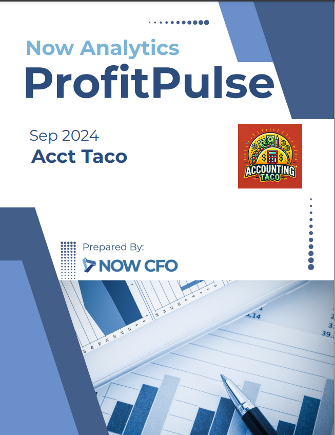 NOW Analytics Profit Pulse Acct Taco Cover