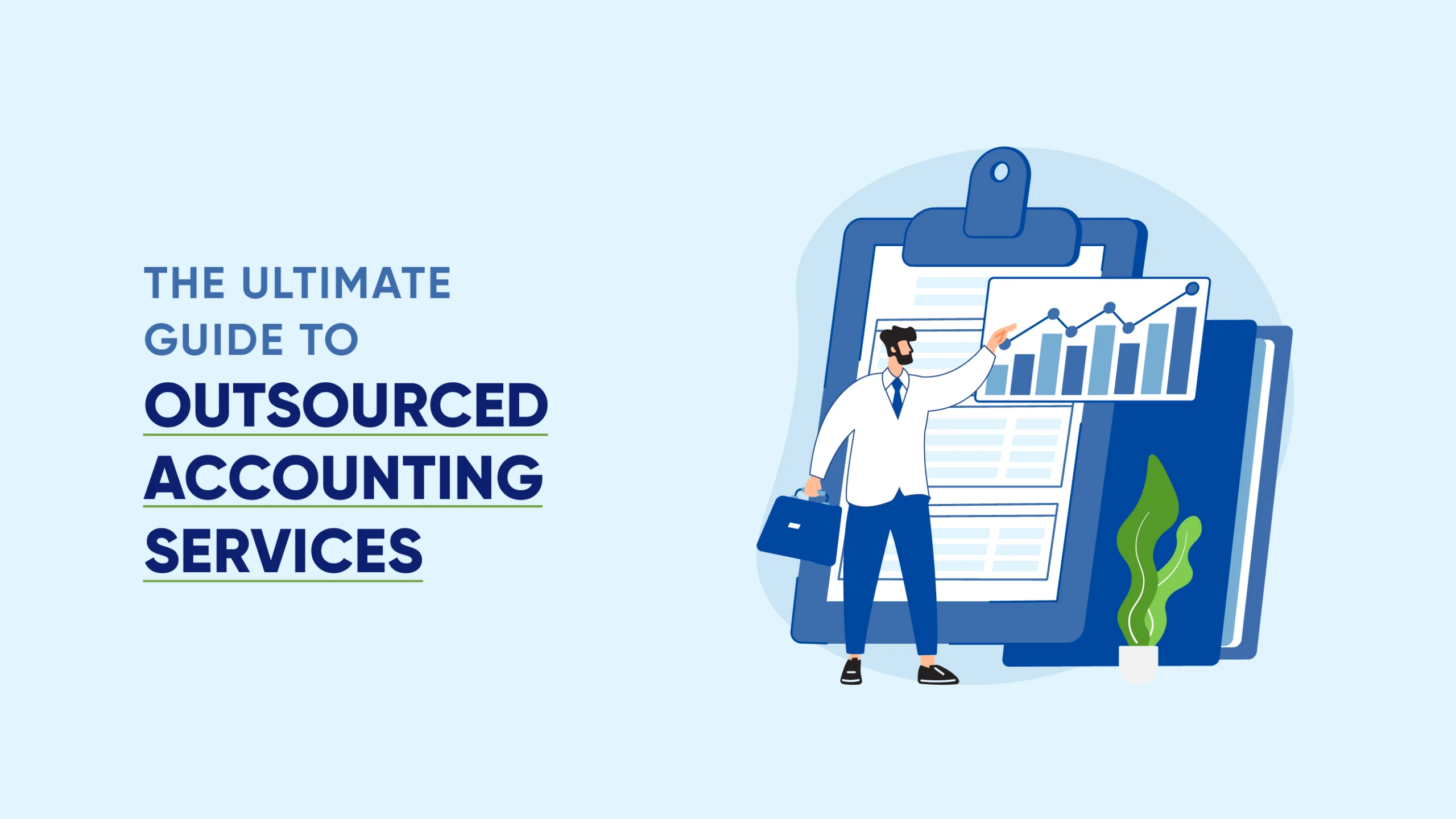 Ultimate Guide to Outsourced Accounting Services Cover