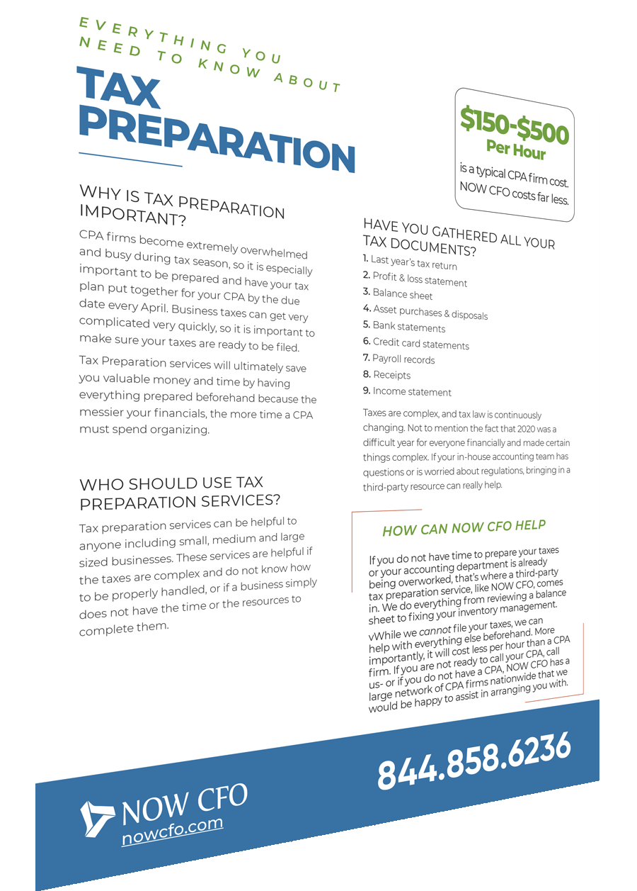 Everything You Need to Know About Tax Preparation