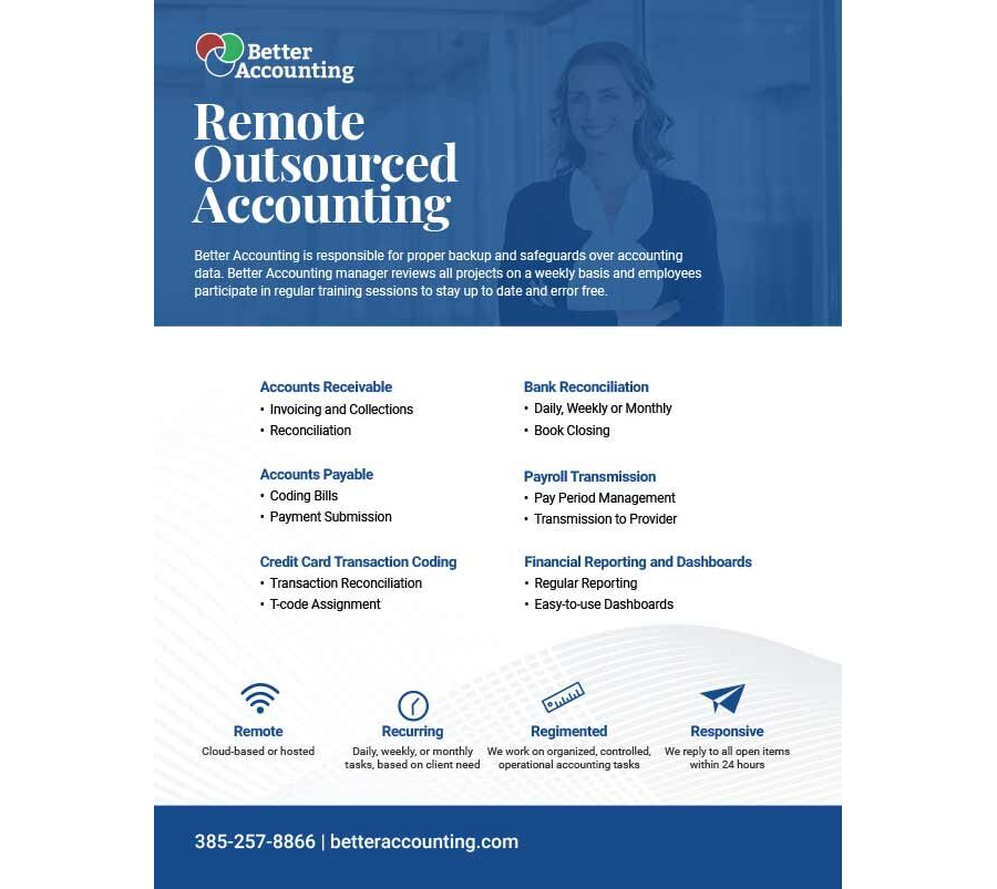 Better Accounting One Sheet