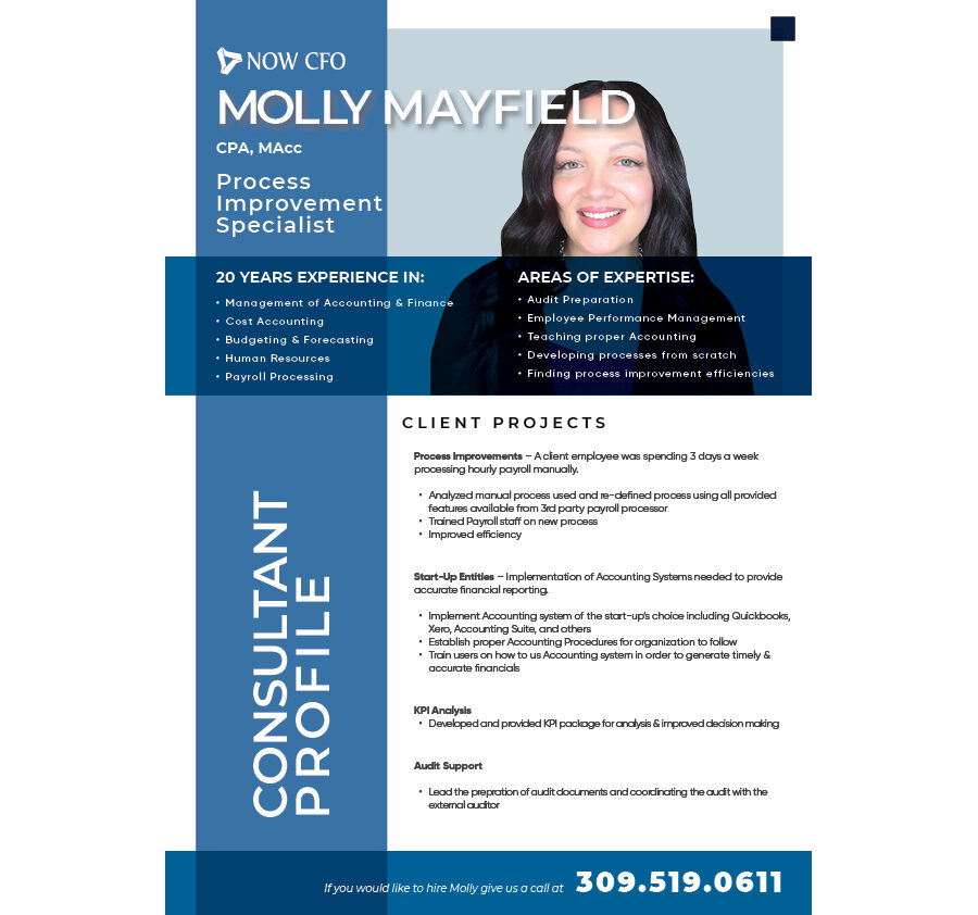 Consultant Profile Molly Mayfield