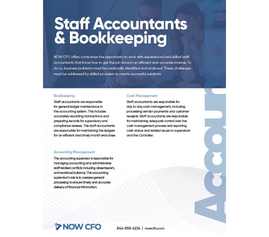 Staff Accountants & Bookkeeping One Sheet