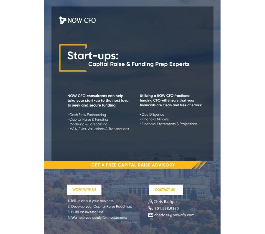 TEMPLATE: Start-up 1 Page Ad