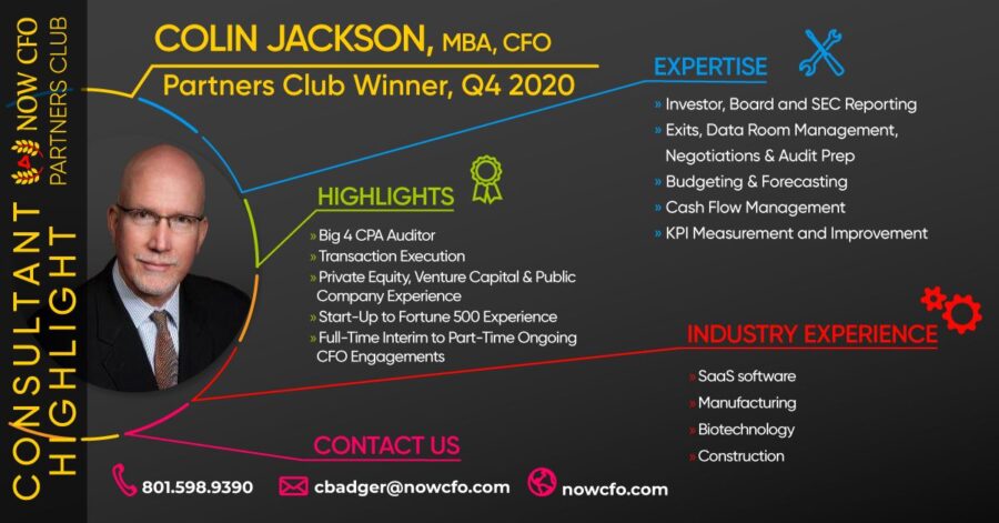 Consultant Spotlight - Partners Club - Colin-Jackson