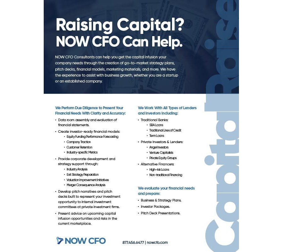 Raising Capital One Sheet